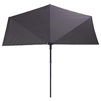 Madison balkonparasol sun wave 270x150 cm saffierblauw - thumbnail