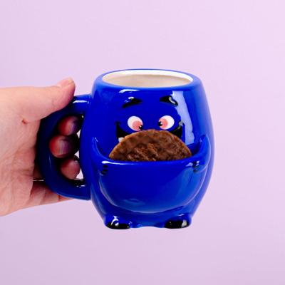 Monster mok met koekvakje Monster mok met koekvakje