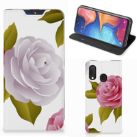 Samsung Galaxy A20e Smart Cover Roses - thumbnail
