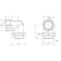 LAPP 52107831 Wartel haaks M25 Spuitgietwerk Natuur 10 stuk(s) - thumbnail