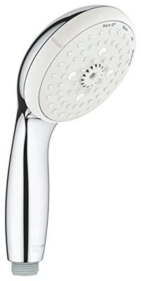 GROHE New Tempesta handdouche met 4 straalsoorten Ø10cm 9.5L/min. chroom/wit 28421002 - thumbnail