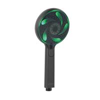 Hydrao Water besparende douchekop aloe black - thumbnail