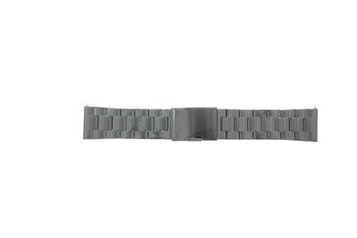 Horlogeband Fossil FS4931 Staal Grijs 24mm