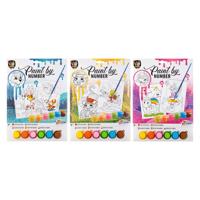 Grafix schilderen op nummer a4 formaat - thumbnail