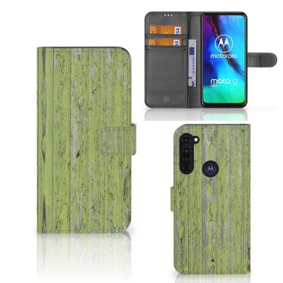 Motorola Moto G Pro | Book Style Case | Green Wood