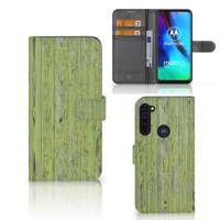 Motorola Moto G Pro | Book Style Case | Green Wood - thumbnail