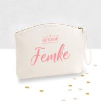 Toilettas getuige met naam - thumbnail