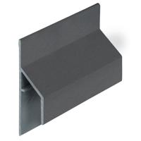 Keralit trim/kraal aansluitprofiel Antraciet (2810) (gevelbekleding) - thumbnail