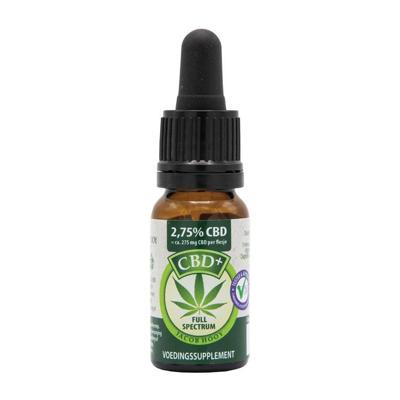 Jacob Hooy CBD Plus olie 10 Milliliter