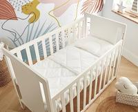 Dekbed - 100x140 cm - MON P'TIT DODO - Warm - 100% Polyester Gesiliconiseerde holle vezel - 1 persoons - Wit - thumbnail