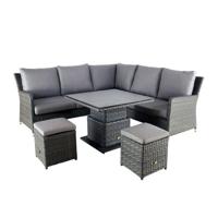 Loungeset Ridgecrest Midnight Grey Oosterik Home - Oosterik home - thumbnail