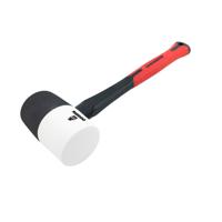 Diggers Rubber Hammer | Rubberen Hamer | Zwart/Wit - DIG999 - thumbnail