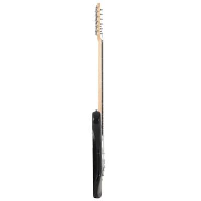VidaXL Gitaar voor beginners elektrisch met tas 4/4 39" bruin en wit