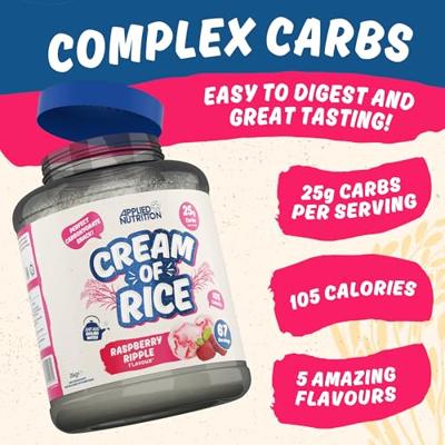 Applied Nutrition Cream of Rice Raspberry Ripple (2000 g) - thumbnail