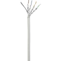 Renkforce RF-5043948 RJ45 Netwerkkabel, patchkabel CAT 6A S/FTP 10.00 m Grijs Vlambestendig 1 stuk(s) - thumbnail