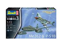 Revell Me262 & P-51B Combat Set - thumbnail