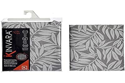 Tafelkleed Grijs Wit Jacquard (140 x 180 cm)