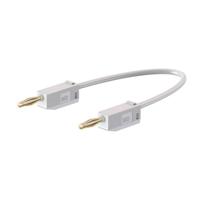 Stäubli LK205 Meetsnoer Banaanstekker 2 mm Banaanstekker 2 mm 15.00 cm Wit 1 stuk(s) - thumbnail