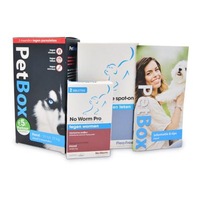 PetBox hond tegen vlooien, teken, wormen Hond - 10 tot 20 kg
