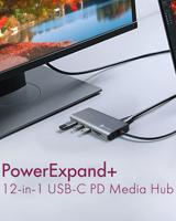 ICY BOX USB-C docking station (12-in-1) voor 3 monitoren (2x HDMI & 1x VGA), 4-voudige USB 3.0 HUB, 100W Power Delivery, Gigabit Ethernet, kaartlezer, IB-DK4070-CPD - thumbnail