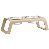 MiaCara Desco hondenvoerbak medium essen naturel - thumbnail