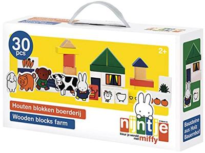 Bambolino Toys Nijntje blokken boerderij - thumbnail