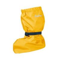 Playshoes overschoenen fleece gevoerd uni geel Maat - thumbnail