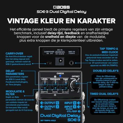 Boss SDE-3 Dual Digital Delay - thumbnail