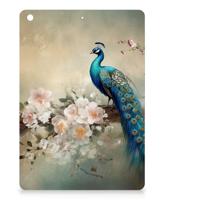 Back Case voor Apple iPad 10.2 | iPad 10.2 (2020) | 10.2 (2021) Vintage Pauwen - thumbnail