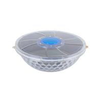 InflaGlow Solar drijvende Waterfontein met RGB Led verlichting - Werkt op Zonne-energie - 6 kleurenmodus - Spuit tot 50cm hoog - Ingebouwde accu - thumbnail