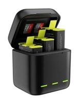 Telesin Triple Battery Charger Box - GoPro Hero 9/10/11/12 - thumbnail