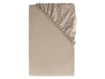 LIVARNO home Percale hoeslaken 140-160 x 200 cm (Beige)