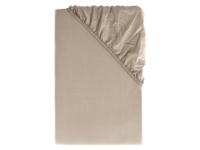 LIVARNO home Percale hoeslaken 140-160 x 200 cm (Beige) - thumbnail
