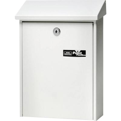 Burg Wächter DAILY 5861 W Daily 5861 W Brievenbus Plaatstaal Wit Sleutelslot