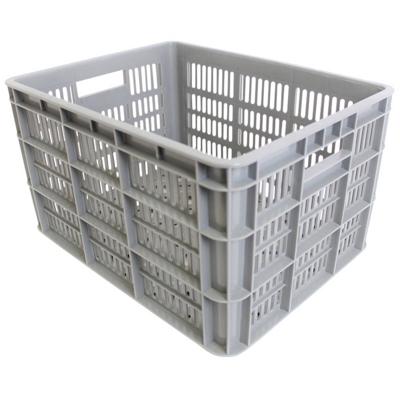 Koniger pvc krat middel zwart 32l 41x31x23