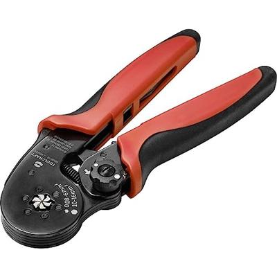 TOOLCRAFT TO-7165962 Krimptang Adereindhulzen 0.08 tot 16.0 mm² Met snelverstelling