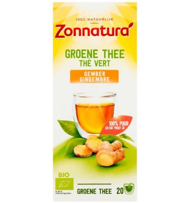 Zonnatura Groene Thee met Gember Zonnatura Groene Thee met Gember
