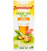 Zonnatura Groene Thee met Gember - thumbnail