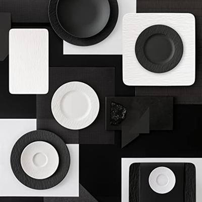 VILLEROY & BOCH - Manufacture Rock Blanc - Ontbijtbord 22cm - thumbnail