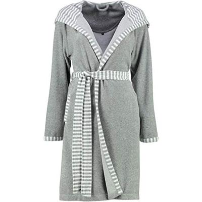 Vossen Vossen Badjas Juno grau meliert M