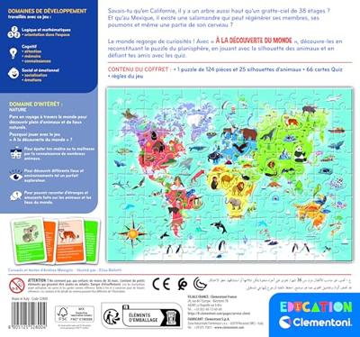 Educatief Spel Clementoni À la découverte du monde (FR)