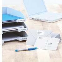 Etiket HERMA 8830 25.4x8.5mm mat wit 5600stuks - thumbnail