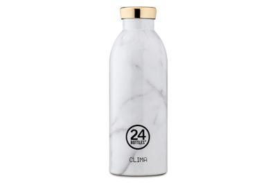 24bottles Clima Fiets Bidon - Carrara Wit