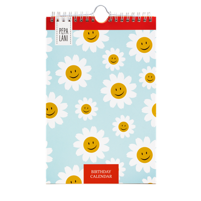 Pepa Lani Verjaardagskalender Flower Smiley Flowers
