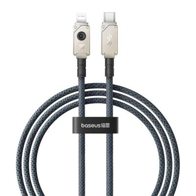 Baseus Unbreakable USB C naar iP kabel 1 m 20 W Wit