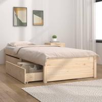 Bedframe met lades 90x200 cm - thumbnail