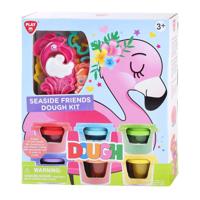 Playgo kustdieren kleiset - 6 kleipotjes - thumbnail