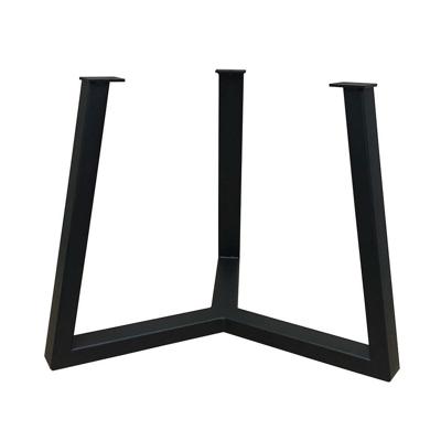 Stalen salononderstel zwart rond ø 62 cm en hoogte 45,5 cm (5 x 3 cm)