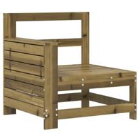 Tuinbank met armleuning 69x62x70,5 cm gempregneerd grenenhout - thumbnail