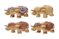 Mini Glitter Geluk Olifant Wierookhouder - thumbnail